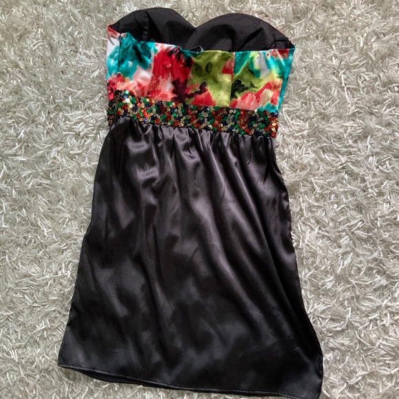 Tibi Silk strapless dress NWT - Picture 2 of 3